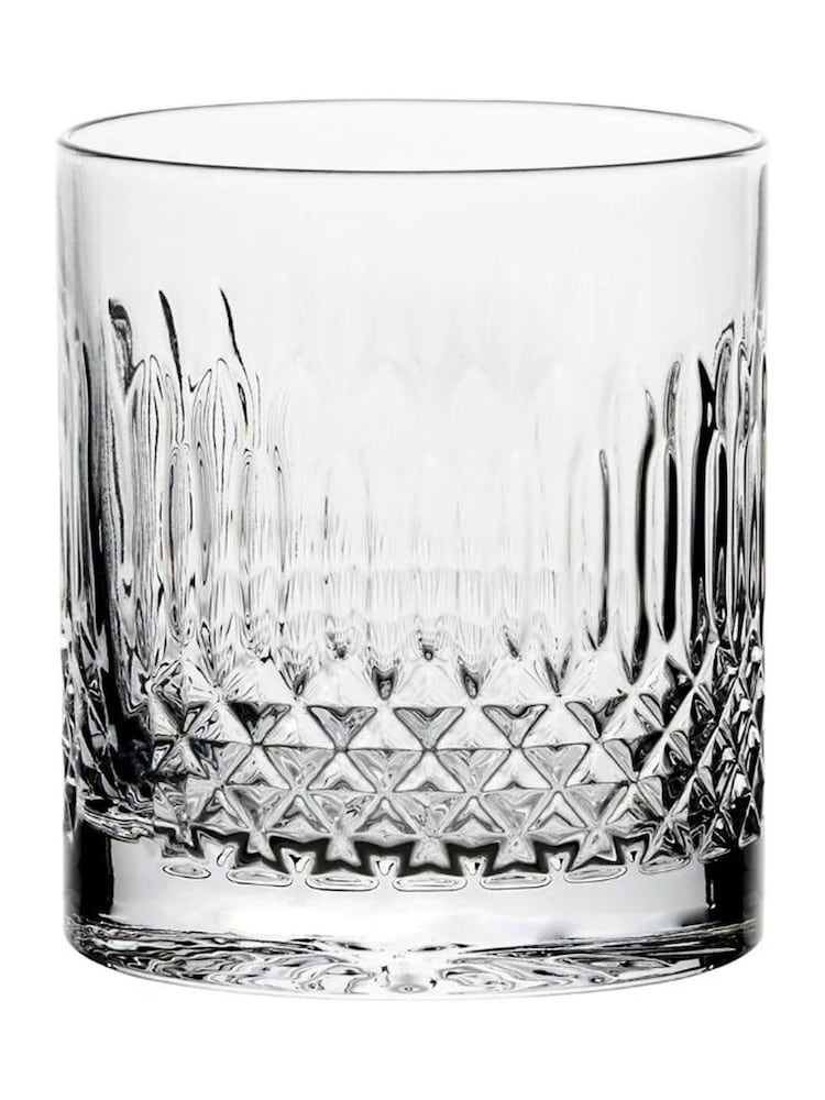 Luigi Bormioli Set of 6 Grey Diamante Small Tumblers Glasses - Image 1 of 2
