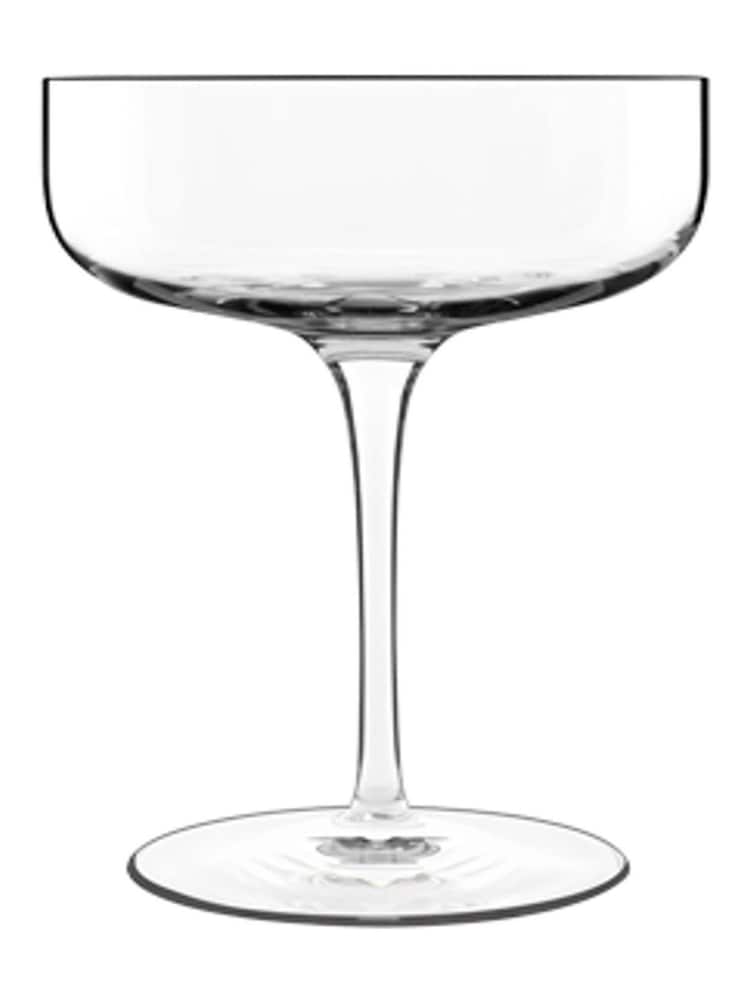 Luigi Bormioli Set of 4 Grey Sublime Cocktail Glasses - Image 3 of 3