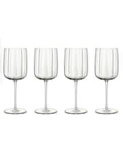 Luigi Bormioli Set of 6 Grey Jazz Spritz Glasses - Image 2 of 3