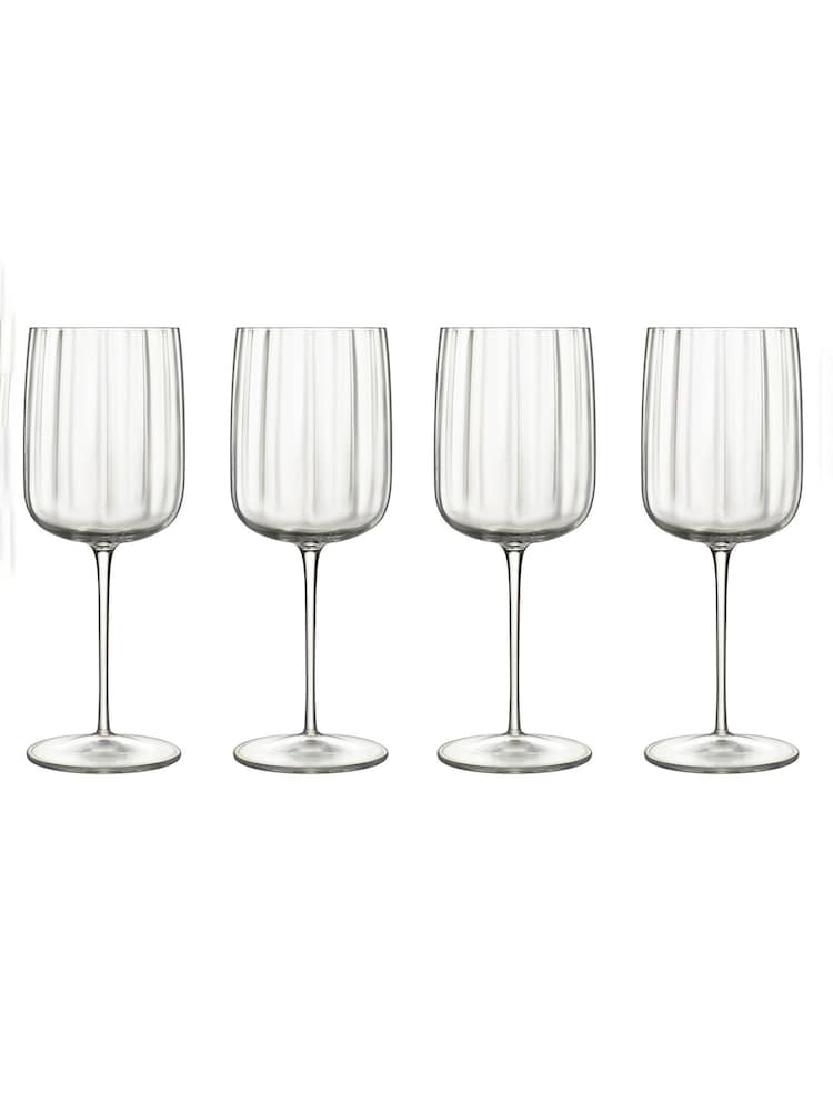 Luigi Bormioli Set of 6 Grey Jazz Spritz Glasses - Image 2 of 3
