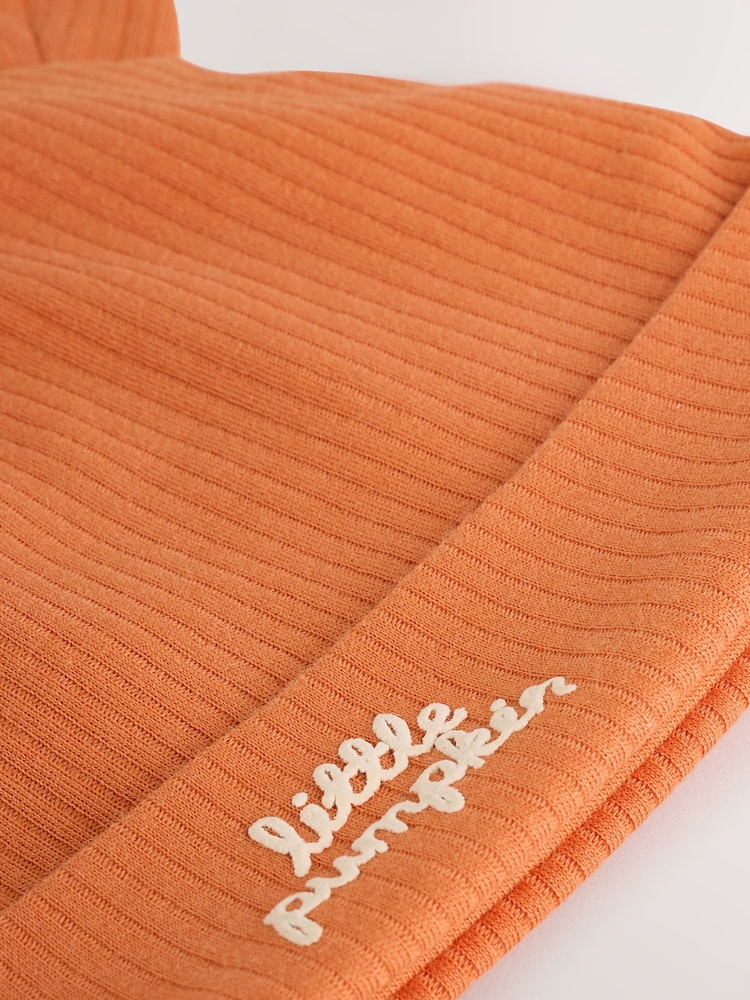 Orange - Baby Long Sleeve Halloween Bodysuit and Hat Set - Bild 10 von 10 Orange - Baby Long Sleeve Halloween Bodysuit and Hat Set - Bild 10 von 10