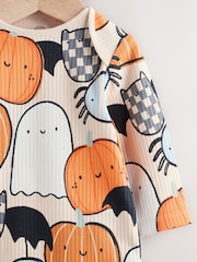 Naranja - Baby Long Sleeve Halloween Bodysuit - Imagen 3 de 7