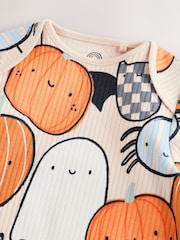 Naranja - Baby Long Sleeve Halloween Bodysuit - Imagen 4 de 7