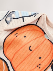 Naranja - Baby Long Sleeve Halloween Bodysuit - Imagen 7 de 7