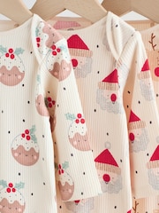 Mehrfarbig - Baby Christmas Bodysuits 3 Pack - Bild 7 von 11