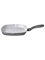 Prestige Grey Earthpan 28cm Ceramic Non Stick Square Grill Pan - Image 1 of 4