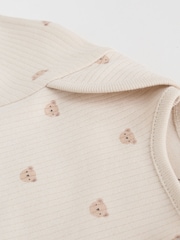 Neutral Bear Baby Long Sleeve Bodysuits 5 Pack - Image 12 of 15