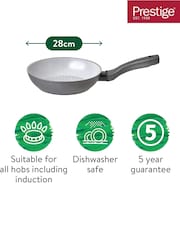 Prestige Grey Earthpan 28cm Non Stick Frying Pan - Image 3 of 6