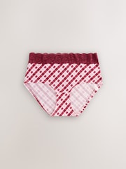 Berry Bow Print - Unterhosen aus Spitze, 4er-Pack - Bild 5 von 10