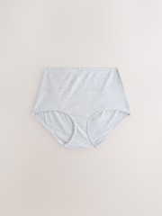 Black Cotton Rib Knickers 7 Pack - Image 8 of 10
