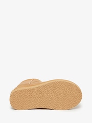 Superdry Brown Suede Sherpa Platform Boots - Image 5 of 6