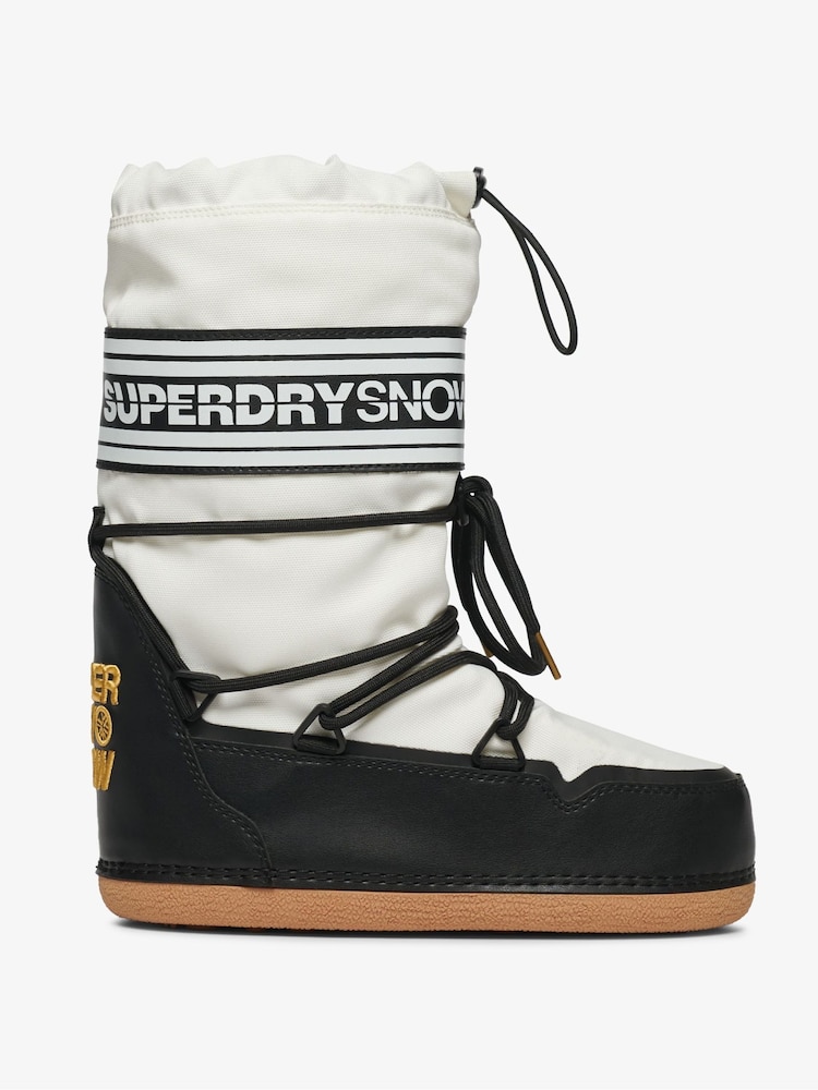 Blanco - Superdry Snow Boots - Imagen 1 de 7