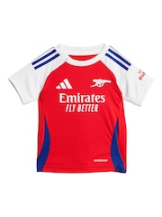 adidas Red Arsenal Home Babykit Shirt 2024-25 - Image 2 of 3