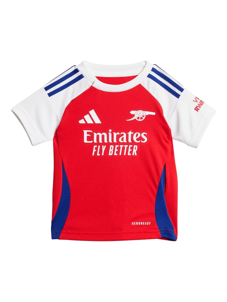 adidas Red Arsenal Home Babykit Shirt 2024-25 - Image 2 of 3
