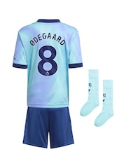 adidas Blue Arsenal Third Minikit Shirt 2024-25 - Image 3 of 3