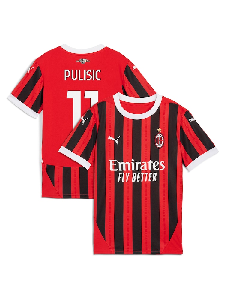 Puma Red AC Milan Home Shirt 2024-25 - Image 1 of 3 Puma Red AC Milan Home Shirt 2024-25 - Image 1 of 3