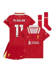 Nike Red Kids Liverpool Home Stadium Kit Shirt 2024-25 - Image 1 of 3