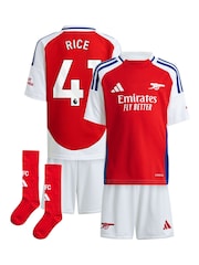 adidas Red Arsenal Home Minikit Shirt 2024-25 - Image 1 of 3
