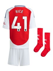 adidas Red Arsenal Home Minikit Shirt 2024-25 - Image 3 of 3