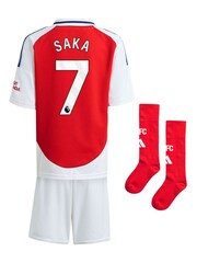 adidas Red Arsenal Home Minikit Shirt 2024-25 - Image 2 of 3