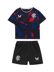 Castore Black Baby Glasgow Rangers Third Kit Shirt 2024-25 - Image 1 of 1