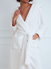 Blanco - Bata de polar de Chelsea Peers - Imagen 3 de 3