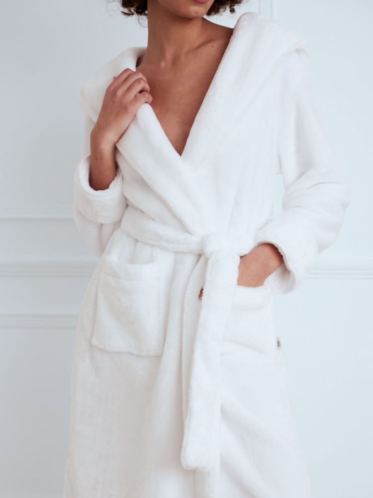 Blanco - Bata de polar de Chelsea Peers - Imagen 3 de 3