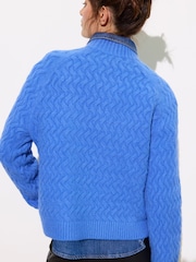 Suéter de punto con cuello alzado de Oliver Bonas - Imagen 2 de 8