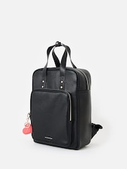 Oliver Bonas Black Mami Laptop Backpack - Image 2 of 7