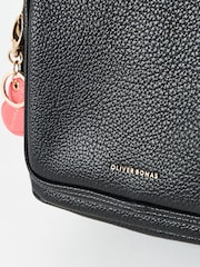 Oliver Bonas Black Mami Laptop Backpack - Image 5 of 7
