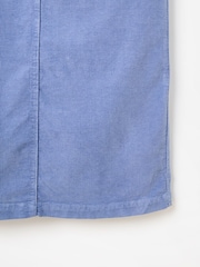 Oliver Bonas Blue Corduroy Midi Skirt - Image 7 of 7