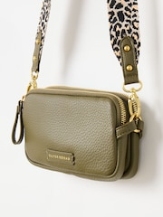 Oliver Bonas Green Naha Cross-Body Bag - Image 2 of 7