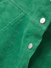 Oliver Bonas Green Corduroy Mini Skirt - Image 7 of 8