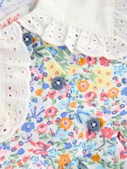 Cath Kidston Floral Print Tiered Dress (3mths-7yrs) - Image 4 of 5