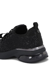 Carvela Cosmic Bubble Jewel Black Trainers - Image 4 of 5