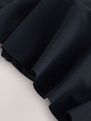 Preto - High Neck Frill Tummy Control Swimsuit - Imagem 6 de 8