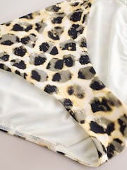 Animal Tie Side Bikini Bottoms - Image 6 of 7