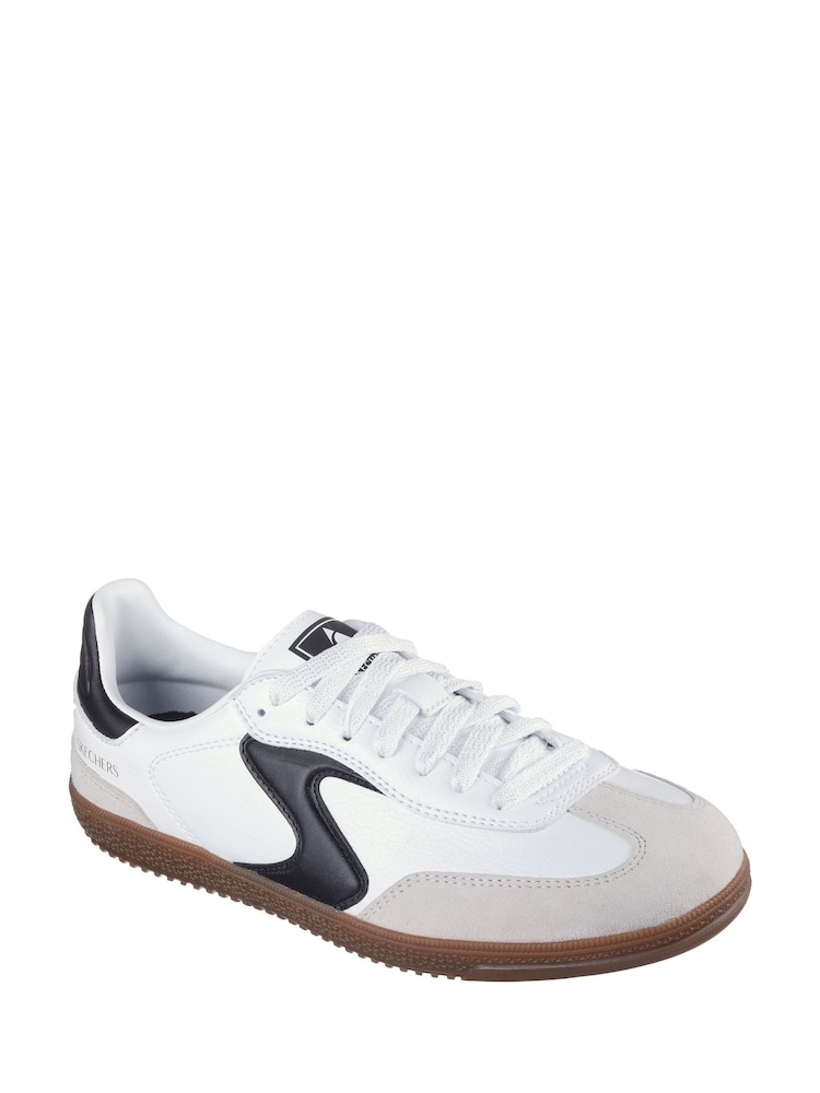 Skechers White Ladies Hotshot Kickoff Trainers - Image 2 of 3