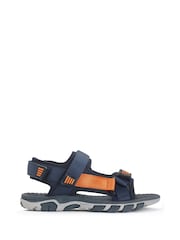 Start-Rite Trekker Kids Blue Sports Sandals - Image 1 of 6