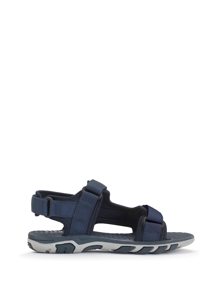 Start-Rite Trekker Kids Blue Sports Sandals - Image 2 of 6