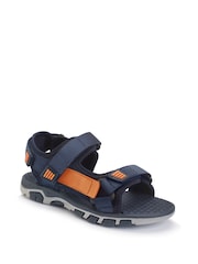 Start-Rite Trekker Kids Blue Sports Sandals - Image 3 of 6