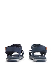 Start-Rite Trekker Kids Blue Sports Sandals - Image 4 of 6