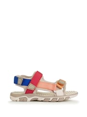 Start-Rite Trekker Kids Cream Sports Sandals - Image 1 of 6