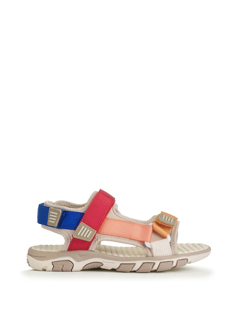 Start-Rite Trekker Kids Cream Sports Sandals - Image 1 of 6