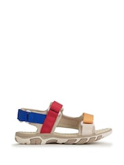 Start-Rite Trekker Kids Cream Sports Sandals - Image 4 of 6