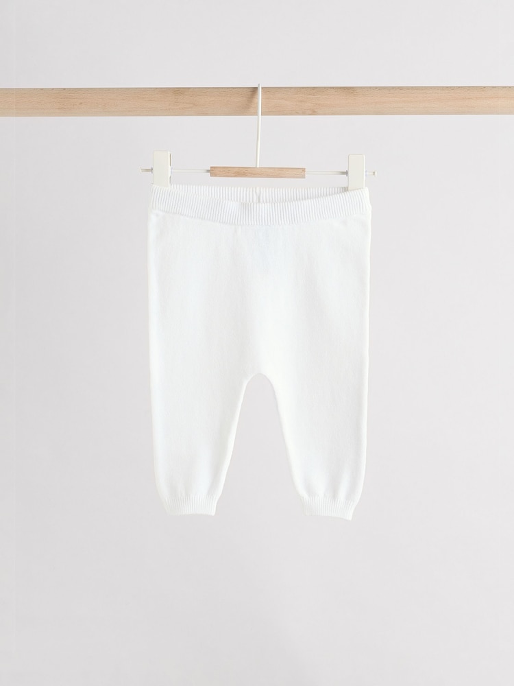 Blanco - Baby 100% Cottton Knitted Jumper and Leggings Set (0-12mths) - Image 5 of 10
