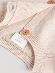 Neutral Baby 100% Cottton Knitted Jumper and Leggings Set (0-12mths) - Image 10 of 14