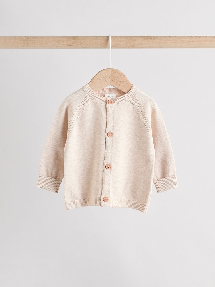Neutral Baby 100% Cottton Knitted Jumper and Leggings Set (0-12mths) - Image 3 of 14