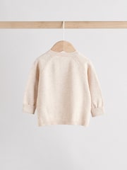 Neutral Baby 100% Cottton Knitted Jumper and Leggings Set (0-12mths) - Image 4 of 14