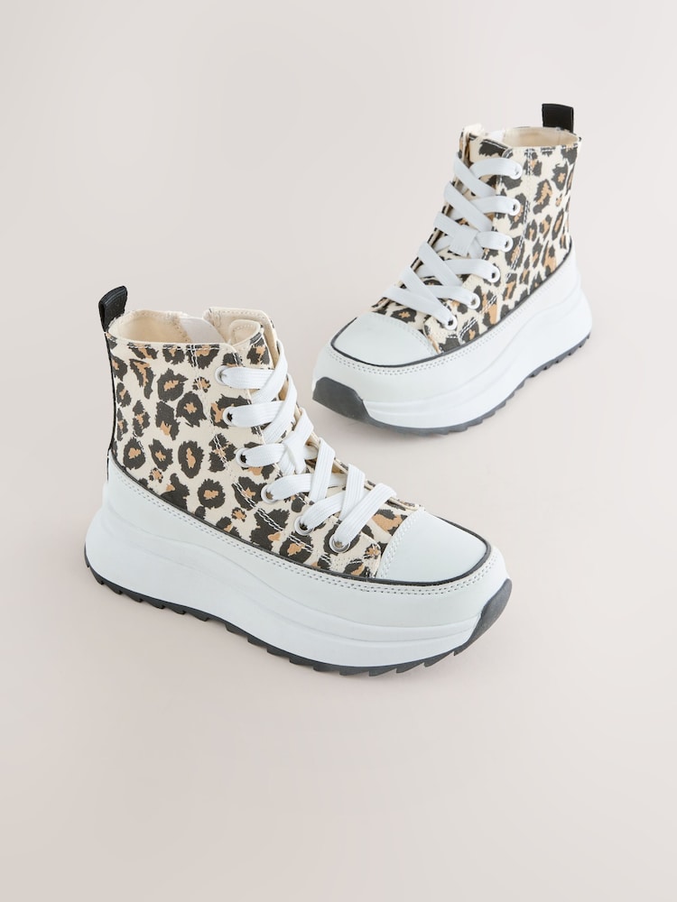 živalski vzorci - Extra Chunky na vezalke; z vezalkami Z Zip Trainers - Slika 1 iz 6 živalski vzorci - Extra Chunky na vezalke; z vezalkami Z Zip Trainers - Slika 1 iz 6